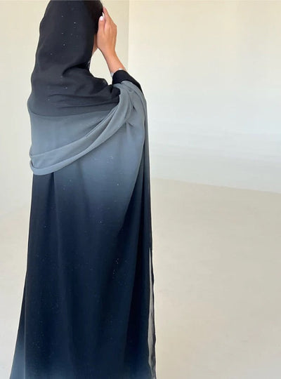 SHYLA GREY STARDUST ABAYA BY GRACEFUL GRABS