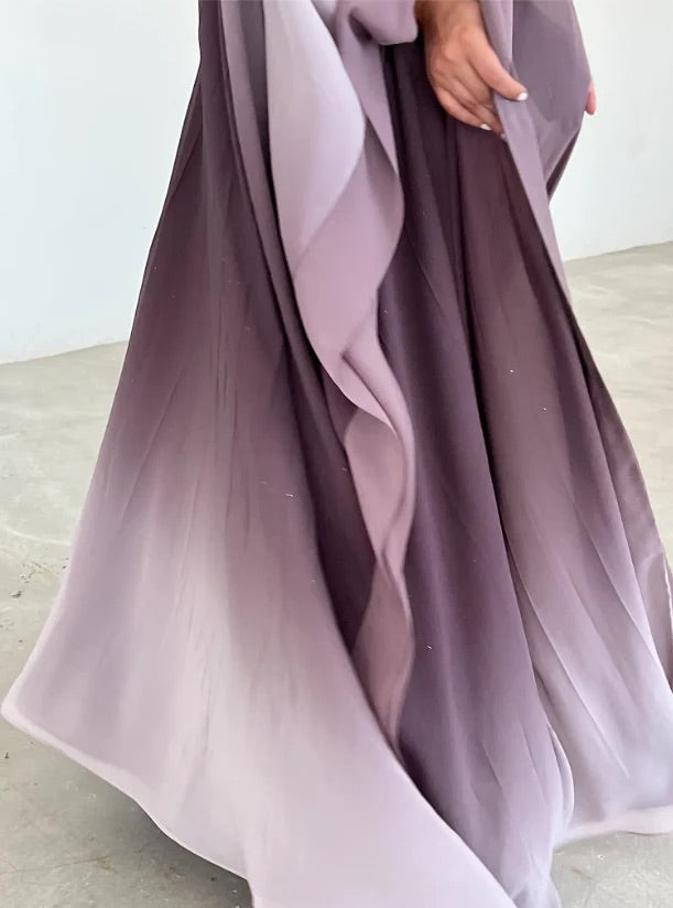 SHYLA PURPLE STARDUST ABAYA BY GRACEFUL GRABS