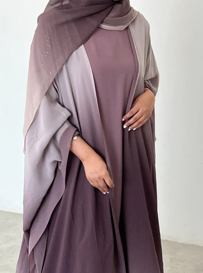 SHYLA PURPLE STARDUST ABAYA BY GRACEFUL GRABS